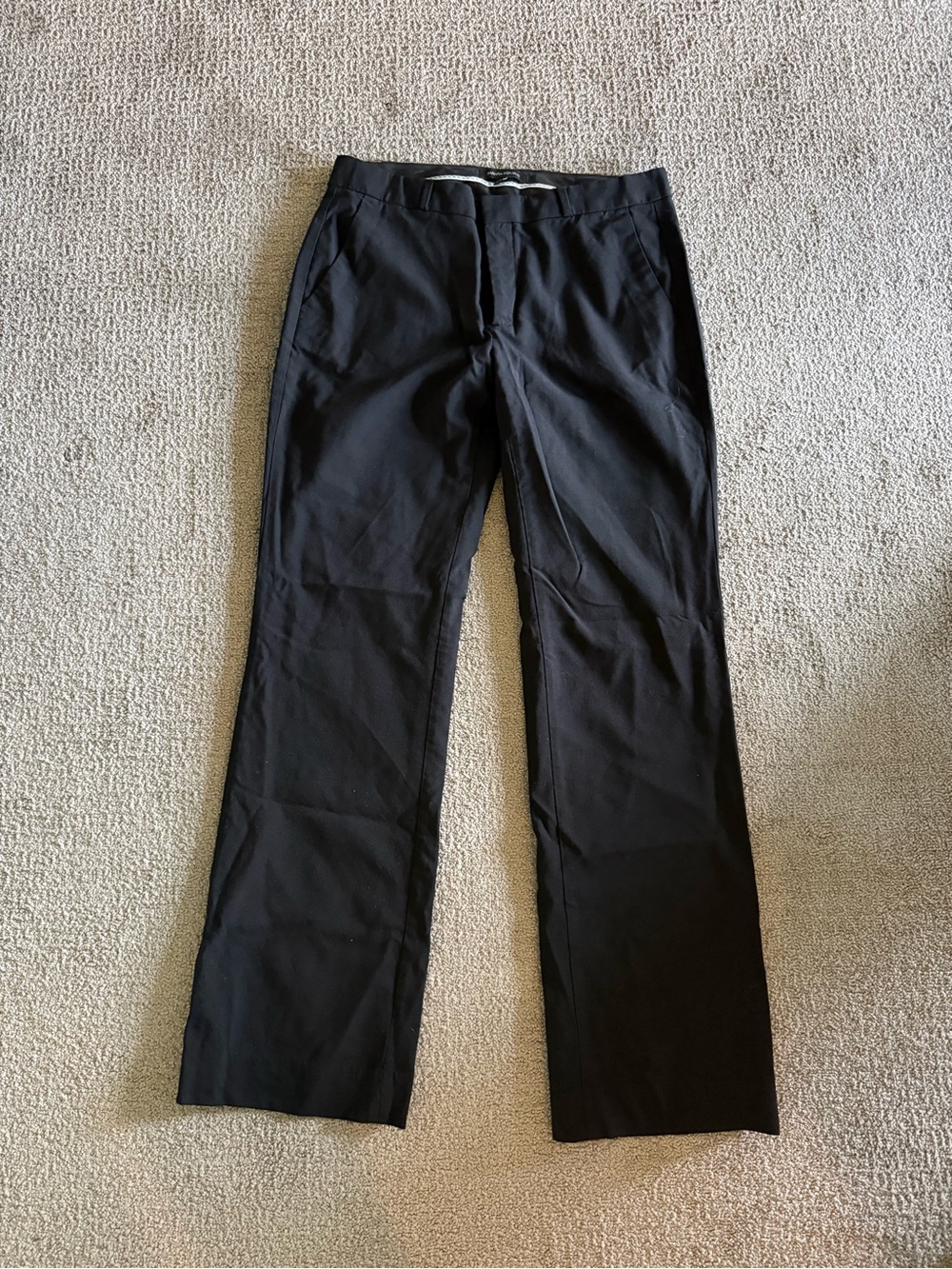 Banana Republic Black Women's Straight-Leg Trousers